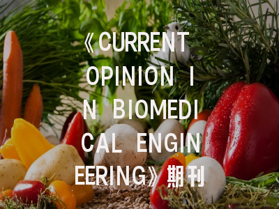 《CURRENT OPINION IN BIOMEDICAL ENGINEERING》期刊深度解析与高效投稿指南