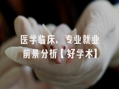 医学临床，专业就业前景分析【好学术】