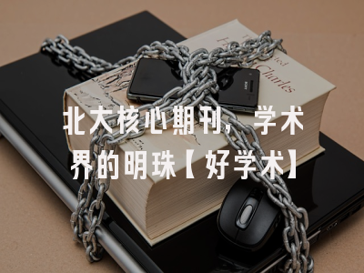 北大核心期刊，学术界的明珠【好学术】