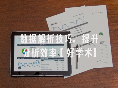 数据解析技巧，提升分析效率【好学术】