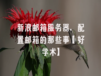 新浪邮箱服务器，配置邮箱的那些事【好学术】