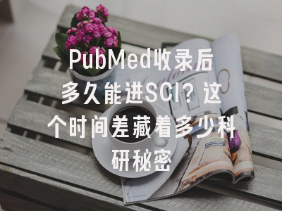 PubMed收录后多久能进SCI？这个时间差藏着多少科研秘密