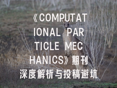 《COMPUTATIONAL PARTICLE MECHANICS》期刊深度解析与投稿避坑指南