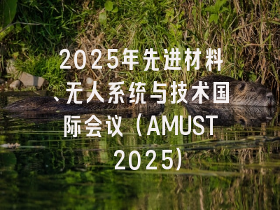 2025年先进材料、无人系统与技术国际会议（AMUST 2025）