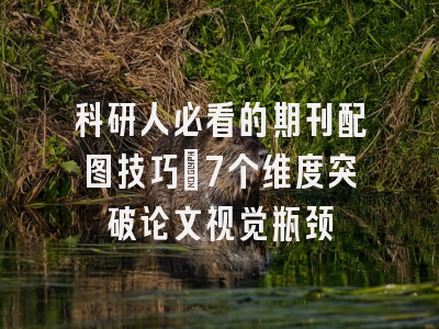 科研人必看的期刊配图技巧：7个维度突破论文视觉瓶颈