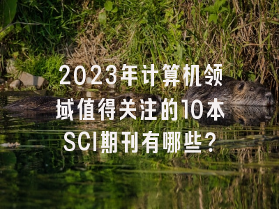 2023年计算机领域值得关注的10本SCI期刊有哪些？