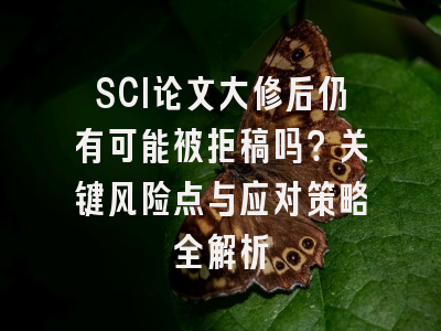 SCI论文大修后仍有可能被拒稿吗？关键风险点与应对策略全解析
