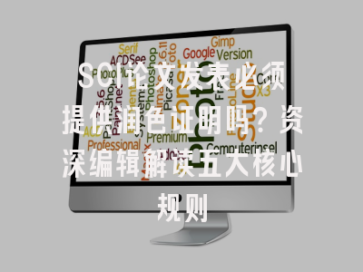 SCI论文发表必须提供润色证明吗？资深编辑解读五大核心规则