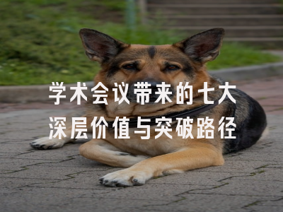 学术会议带来的七大深层价值与突破路径