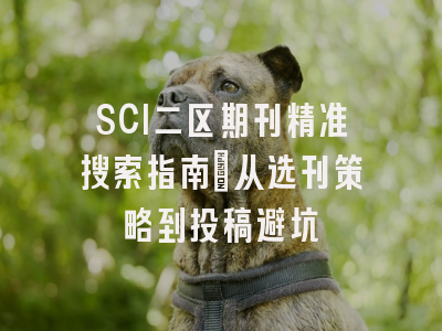 SCI二区期刊精准搜索指南：从选刊策略到投稿避坑