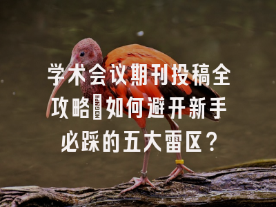 学术会议期刊投稿全攻略：如何避开新手必踩的五大雷区？