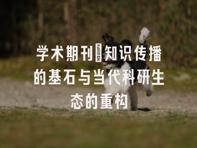 学术期刊：知识传播的基石与当代科研生态的重构