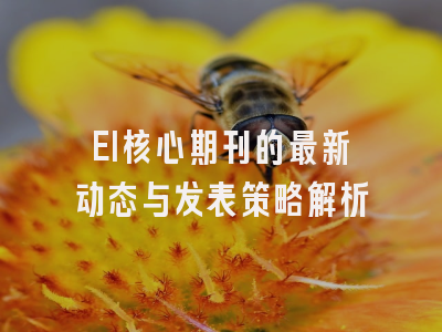 EI核心期刊的最新动态与发表策略解析