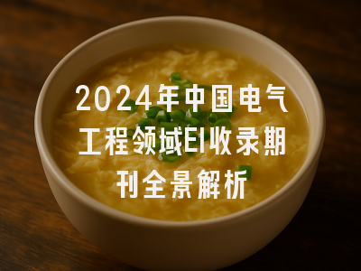 2024年中国电气工程领域EI收录期刊全景解析
