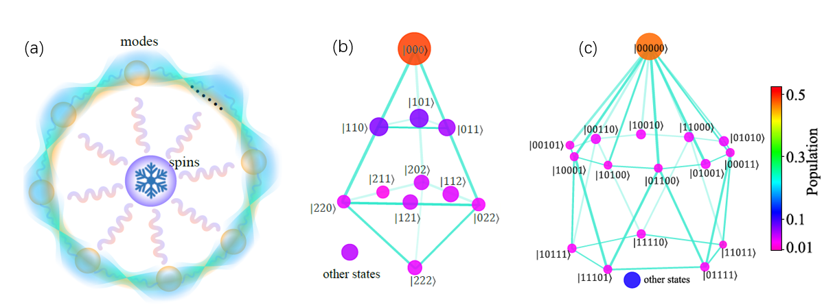 中国科大实现多模量子纠缠态的耗散制备