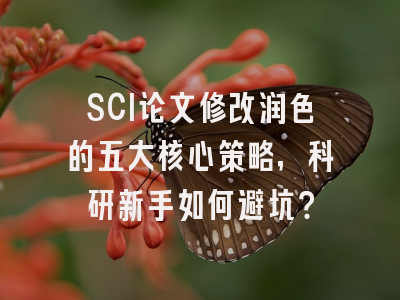 SCI论文修改润色的五大核心策略，科研新手如何避坑？