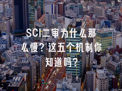 SCI二审为什么那么慢？这五个机制你知道吗？