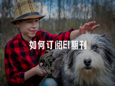 如何订阅EI期刊