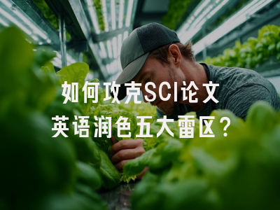 如何攻克SCI论文英语润色五大雷区？