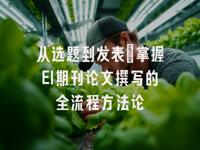 从选题到发表：掌握EI期刊论文撰写的全流程方法论