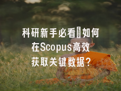 科研新手必看：如何在Scopus高效获取关键数据？