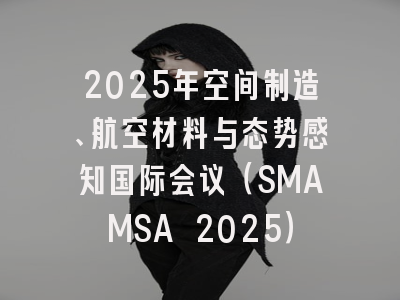 2025年空间制造、航空材料与态势感知国际会议（SMAMSA 2025）