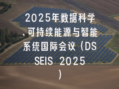 2025年数据科学、可持续能源与智能系统国际会议（DSSEIS 2025）