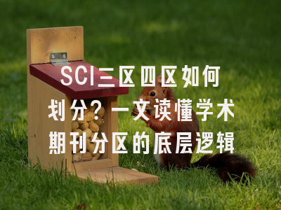 SCI三区四区如何划分？一文读懂学术期刊分区的底层逻辑