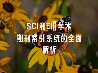SCI和EI：学术期刊索引系统的全面解析