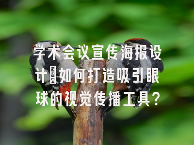 学术会议宣传海报设计：如何打造吸引眼球的视觉传播工具？