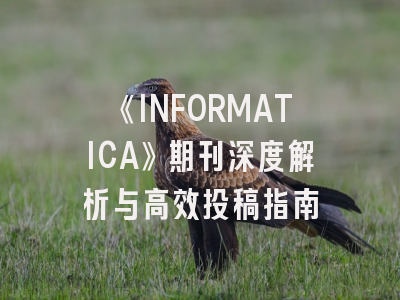 《INFORMATICA》期刊深度解析与高效投稿指南