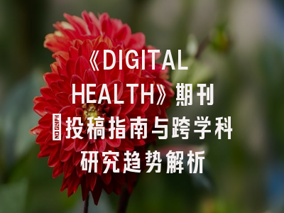 《DIGITAL HEALTH》期刊：投稿指南与跨学科研究趋势解析