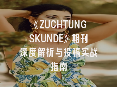 《ZUCHTUNGSKUNDE》期刊深度解析与投稿实战指南
