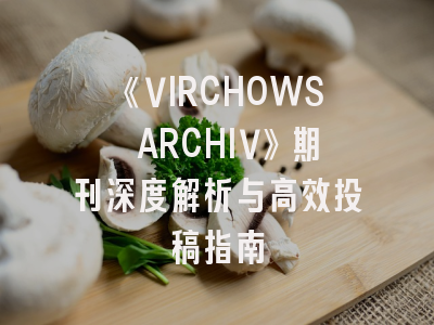 《VIRCHOWS ARCHIV》期刊深度解析与高效投稿指南