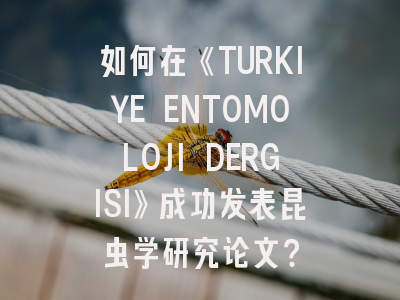 如何在《TURKIYE ENTOMOLOJI DERGISI》成功发表昆虫学研究论文？