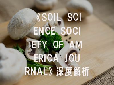 《SOIL SCIENCE SOCIETY OF AMERICA JOURNAL》深度解析：学术影响力与投稿实战指南