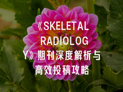 《SKELETAL RADIOLOGY》期刊深度解析与高效投稿攻略