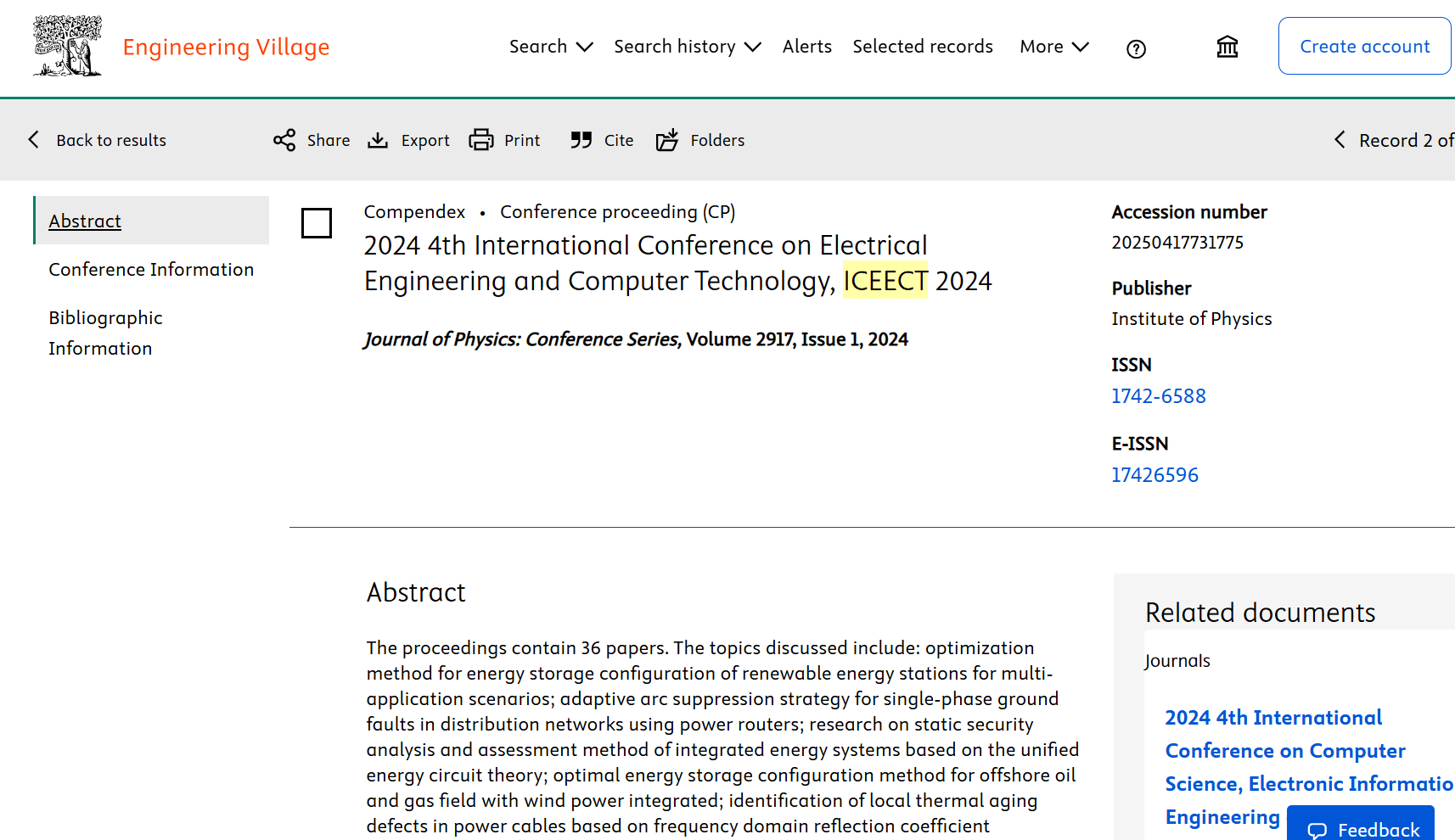第五届电气工程与计算机技术国际学术会议（IC2ECT 2025）