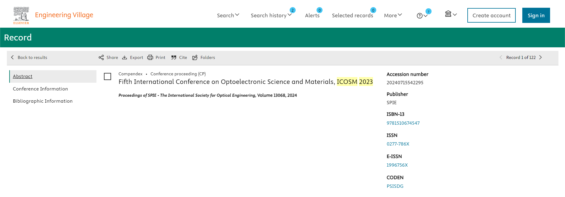 第七届光电科学与材料国际学术会议（ICOSM 2025）