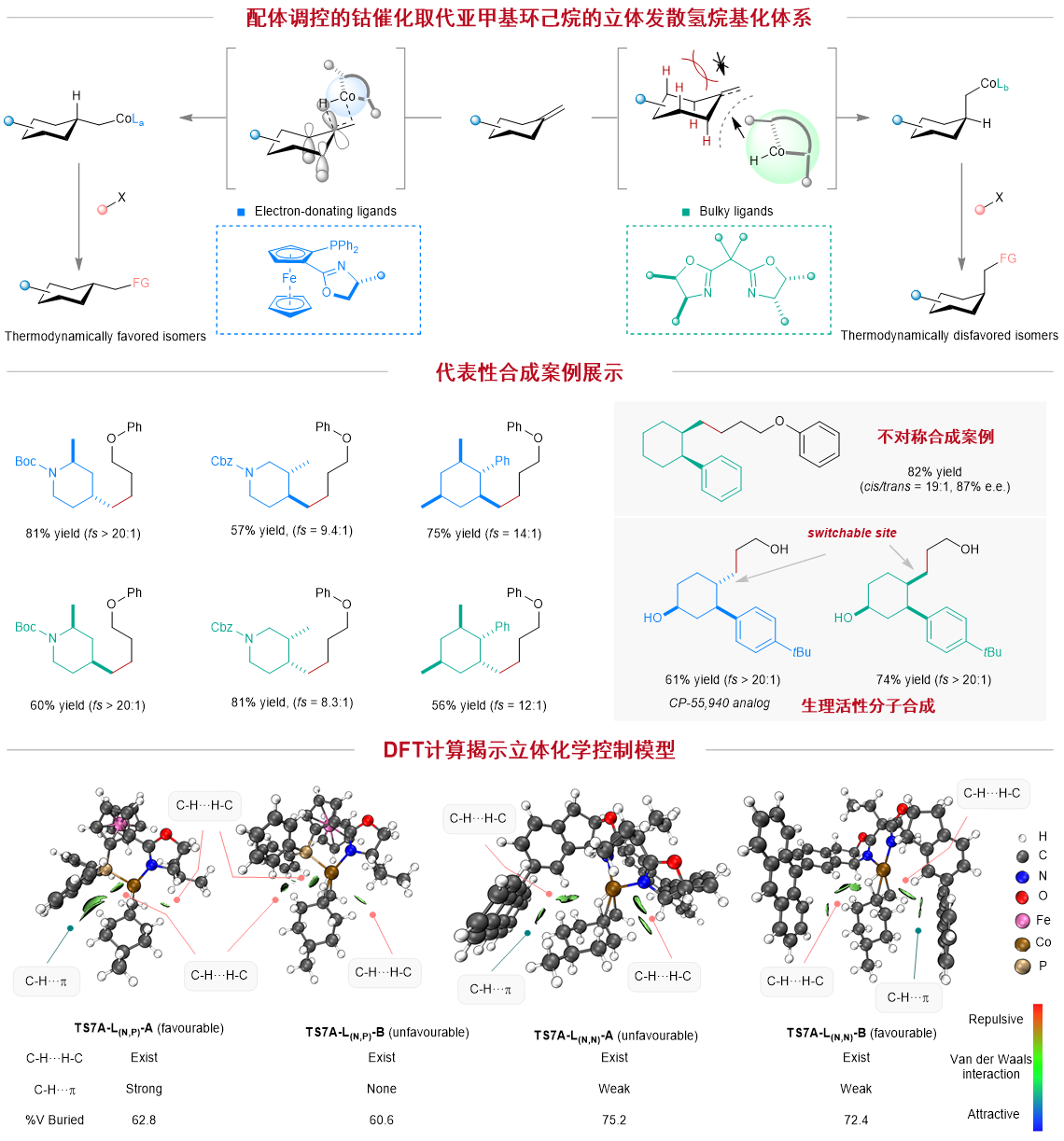 中国科大实现多取代环烷烃立体发散合成