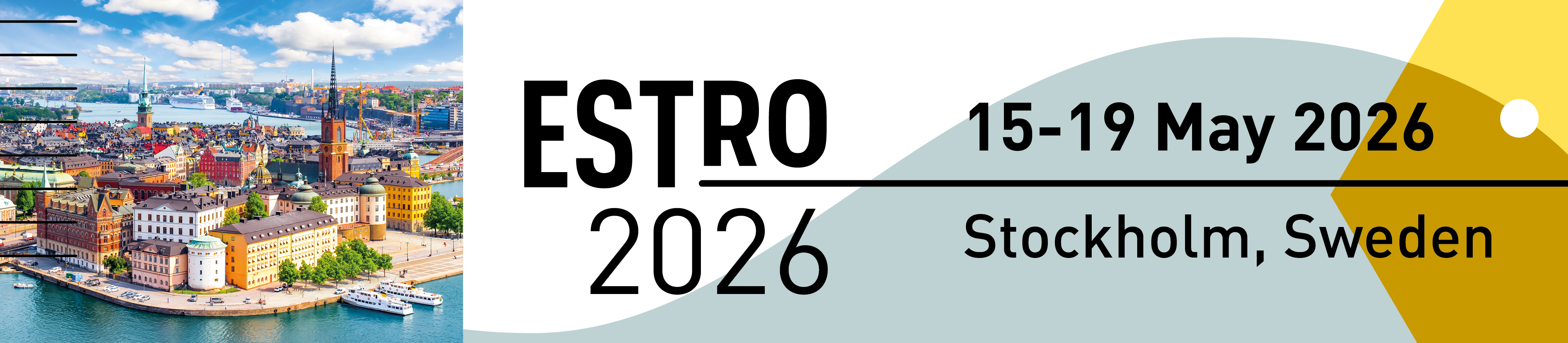2026年欧洲放射治疗与肿瘤学大会(ESTRO)