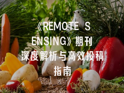 《REMOTE SENSING》期刊深度解析与高效投稿指南