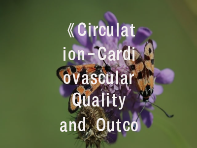 《Circulation-Cardiovascular Quality and Outcomes》期刊解析：心血管领域研究的登顶路径与实践策略