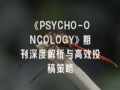 《PSYCHO-ONCOLOGY》期刊深度解析与高效投稿策略
