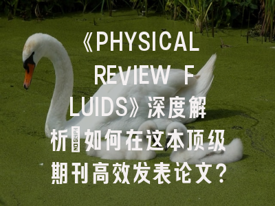 《PHYSICAL REVIEW FLUIDS》深度解析：如何在这本顶级期刊高效发表论文？