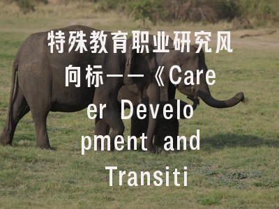特殊教育职业研究风向标——《Career Development and Transition for Exceptional Individuals》核心定位与投稿策略解析