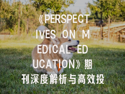 《PERSPECTIVES ON MEDICAL EDUCATION》期刊深度解析与高效投稿策略