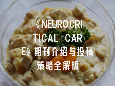 《NEUROCRITICAL CARE》期刊介绍与投稿策略全解析