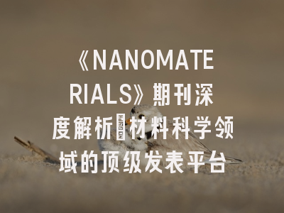 《NANOMATERIALS》期刊深度解析：材料科学领域的顶级发表平台