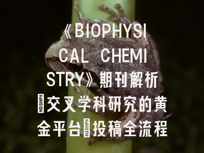 《BIOPHYSICAL CHEMISTRY》期刊解析：交叉学科研究的黄金平台｜投稿全流程实战指南